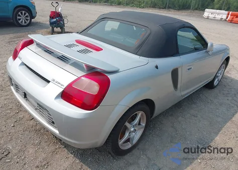 2002 Toyota Mr2 Spyder from USA, damaged, VIN JTDFR320920046878